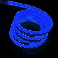 Mangueira Neon LED 12v 5mts 6x12mm Azul Royal 12w/mt Lexivel Corte 2,5cn 12v