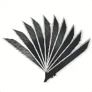 Lamina 30° para estilete 9mm (10un) de carbono