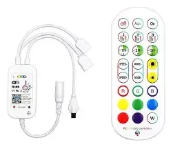 Controladora RGB WIFI MUSICAL PLUG DUPLO C/MIC